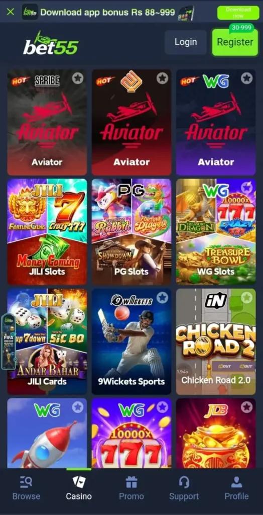Bet55 Game