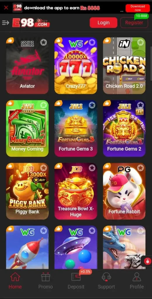 E98 Game